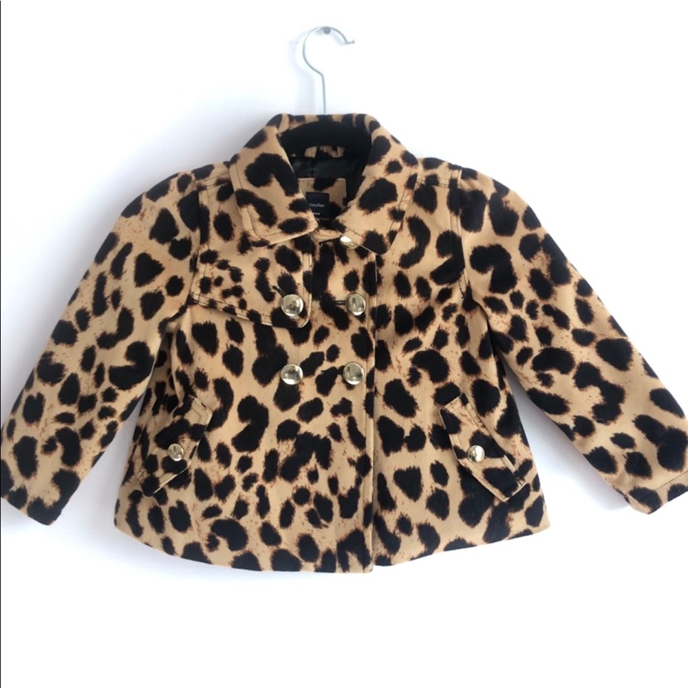 BabyGap Cheetah Print Peacoat